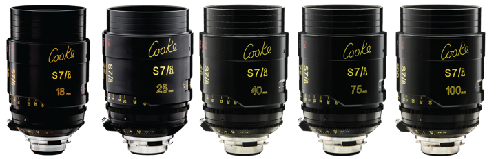 Set of 5 Cooke S7/i