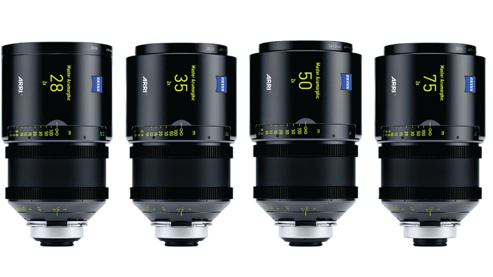 Set of 4 Master Anamorphic