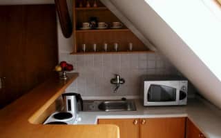 Zámoček Staré časy - Apartmán Superior s 2 spálňami a balkónom – fotografia 4
