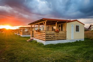 Mara Camping Skvelý camping pri Liptovskej Mare - Drevený domček Tatranec – fotografia 4