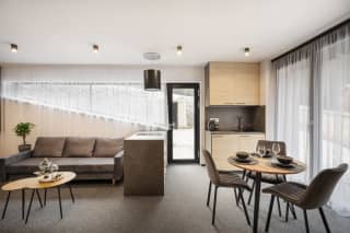 MALINO RESORT & RESIDENCES - SKI AND BIKE APARTMENTS Moderné apartmány v chaletoch Ružomberok - Apartmán Standard Chalets in Ski & Bike Park – fotografia 5