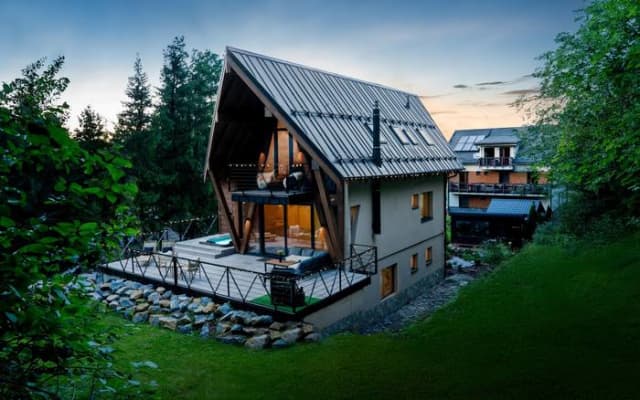 Chalet Vista Biohacking & Jacuzzi Recovery Chalet – Demänovská Dolina