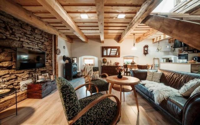 Čákyho kúria - Mezonetový apartmán č. 2 – Smižany
