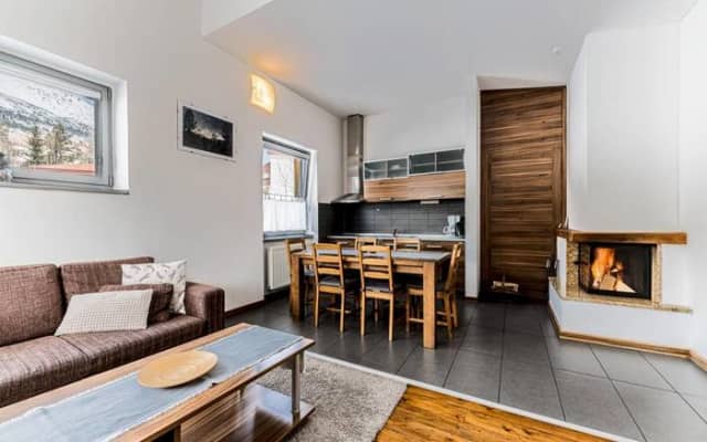 Horské vilky Poľana - Dvojspálňový apartmán s terasou a krbom – Vysoké Tatry