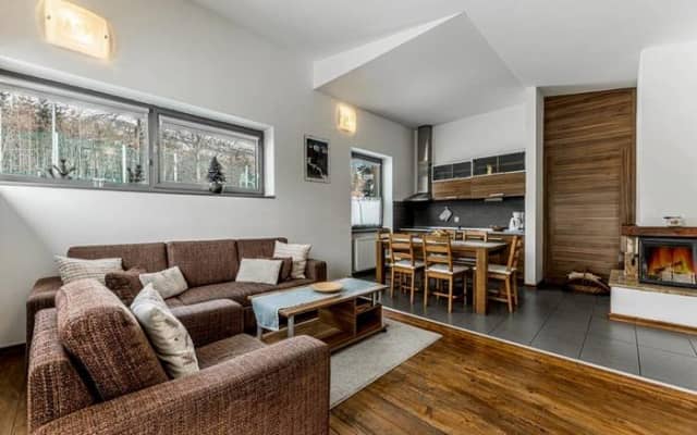 Horské vilky Poľana - Trojspálňový apartmán s krbom a terasou – Vysoké Tatry