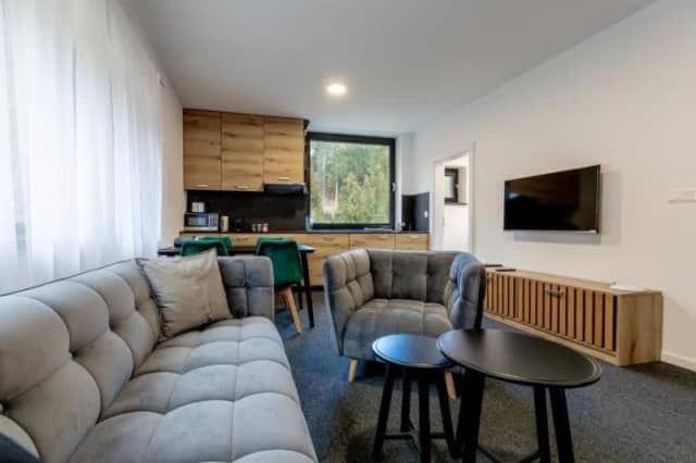 MALINO RESORT & RESIDENCES - SKI AND BIKE APARTMENTS Moderné apartmány v chaletoch Ružomberok - Rodinný apartmán s 2 spálňami – Ružomberok