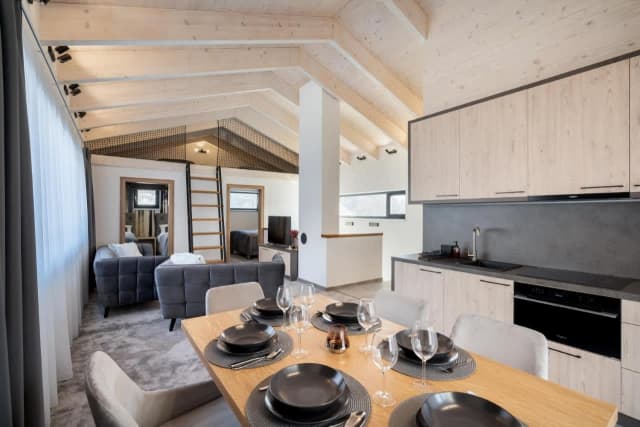 MALINO RESORT & RESIDENCES - SKI AND BIKE APARTMENTS Moderné apartmány v chaletoch Ružomberok - Apartmán Superior so saunou Chalet Pod Brdom – Ružomberok