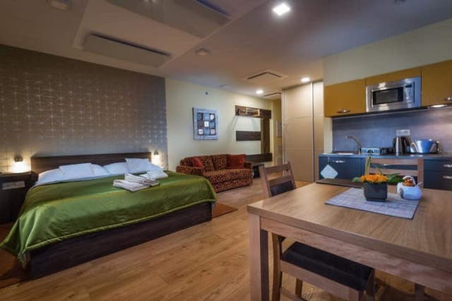 Apartmánový dom Kriváň - Štúdio 2+1 s terasou alebo balkónom – Ivachnová