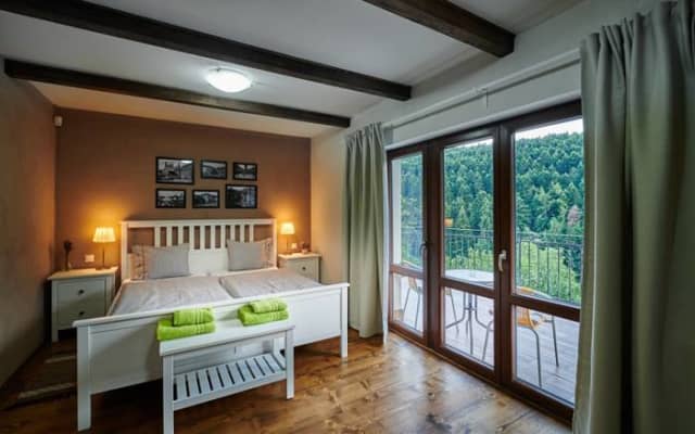 Sad nad Klingerom - Dvojlôžková izba s terasou - hlavná budova – Banská Štiavnica