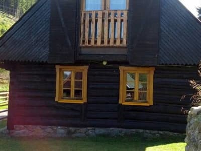 Rekreacná zrubová chata – vyšná boca