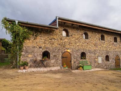 Vínna chalupa Essentia – malý kamenec