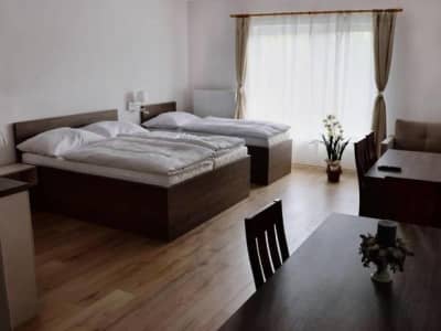 Ubytovanie Zafír - Rodinná izba s vlastnou kúpeľňou a kuchynkou – dunajská streda