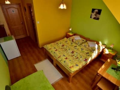 Penzión Family Rušin - Zelená dvojlôžková izba – veľká lomnica