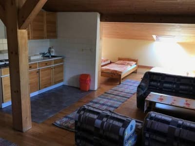 Penzión Pažický - Podkrovná izby s kuchynkou – stará lesná