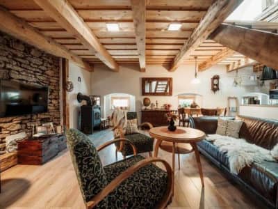 Čákyho kúria - Mezonetový apartmán č. 2 – smižany