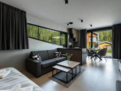 MALINO RESORT & RESIDENCES - SKI AND BIKE APARTMENTS Moderné apartmány v chaletoch Ružomberok - Štúdio s terasou – ružomberok
