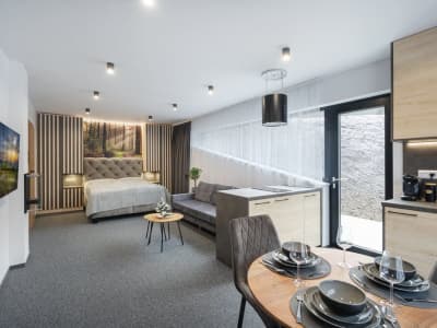 MALINO RESORT & RESIDENCES - SKI AND BIKE APARTMENTS Moderné apartmány v chaletoch Ružomberok - Apartmán Standard Chalets in Ski & Bike Park – ružomberok
