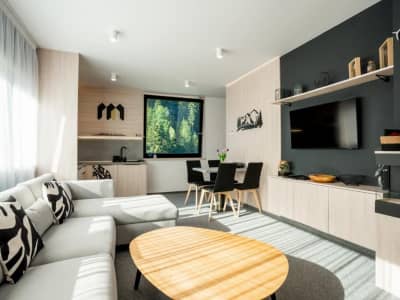 MALINO RESORT & RESIDENCES - SKI AND BIKE APARTMENTS Moderné apartmány v chaletoch Ružomberok - Apartmán s 1 spálňou a terasou – ružomberok