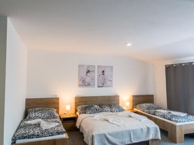 Apartmány a reštaurácia Pohoda Valca Superhostitel - Štvorlôžková izba – valča