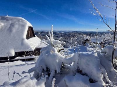 Panorama Ranč na Beskyde – korňa