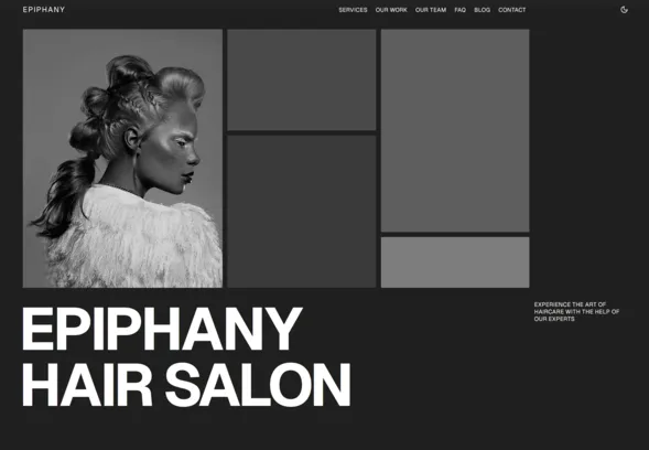 Demo frizerski salon Epiphany