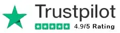 Trustpilot — 4.9 out of 5 rating