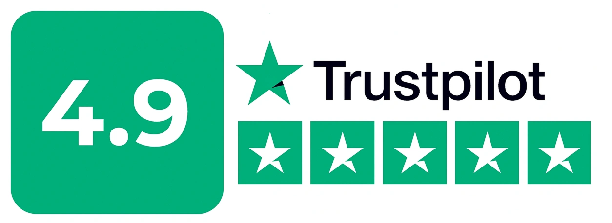 Trustpilot: 4.9 out of 5