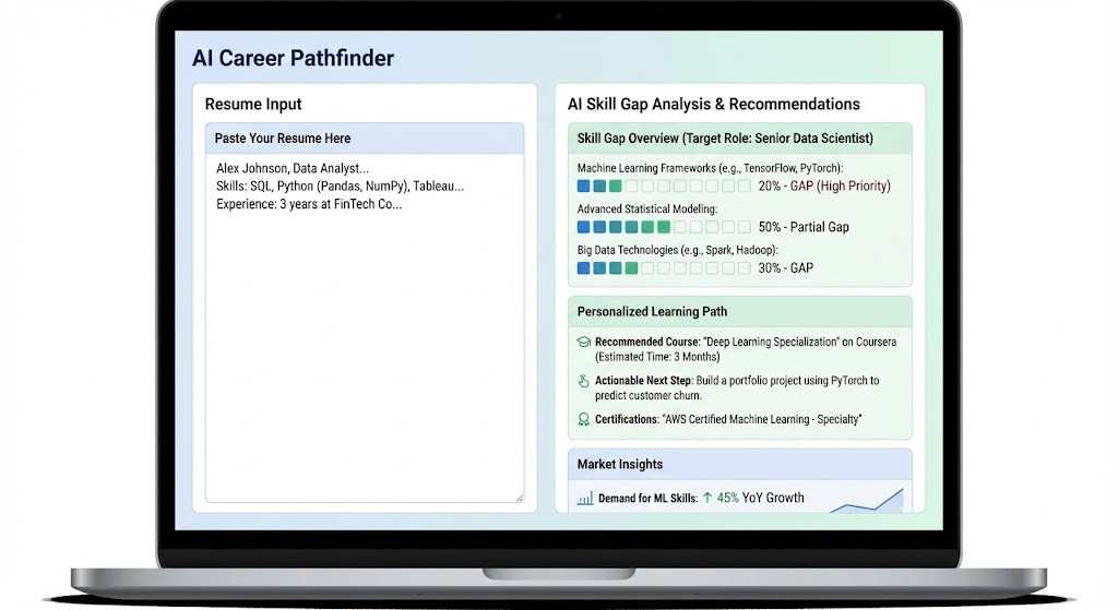 Skill Gap Analyzer Tool Screenshot