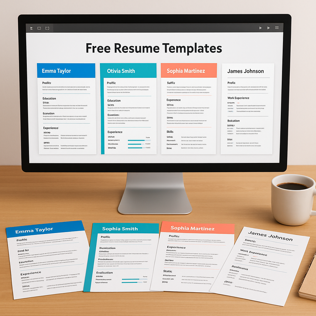 Navigating the World of Free Resume Templates