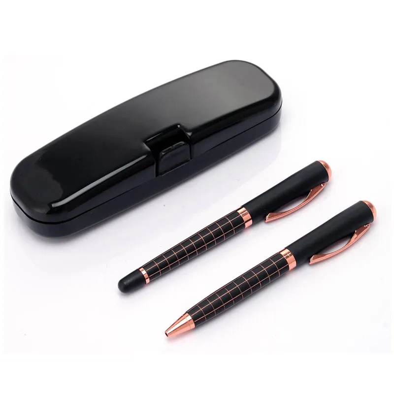 Elegance Metal Roller and Ball Pen Set