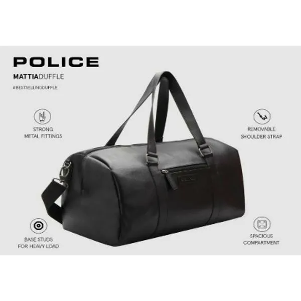 MATTIA DUFFEL BAG BLACK 
