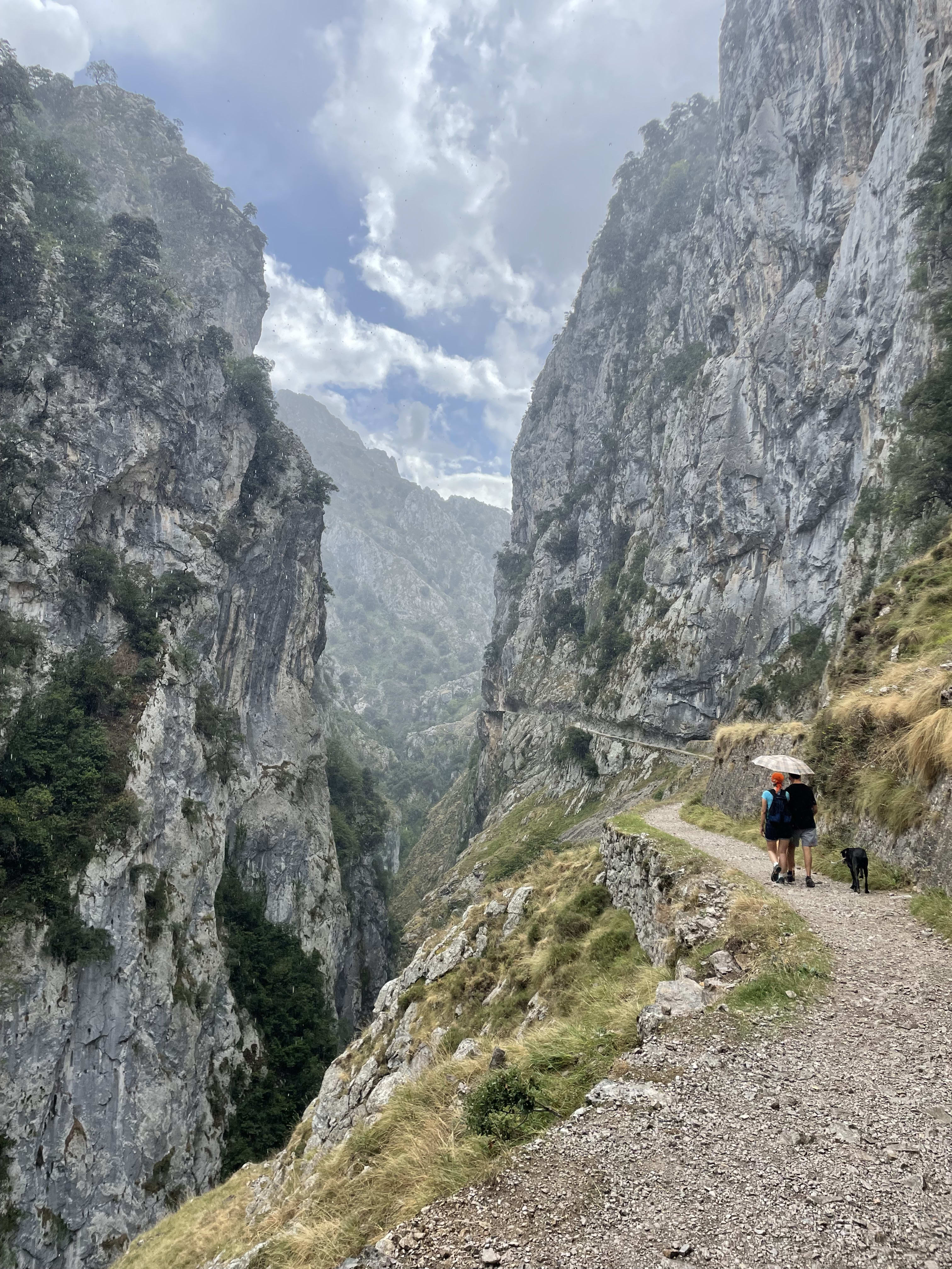 Ruta del Cares: van Poncebos naar Caín (en weer terug)