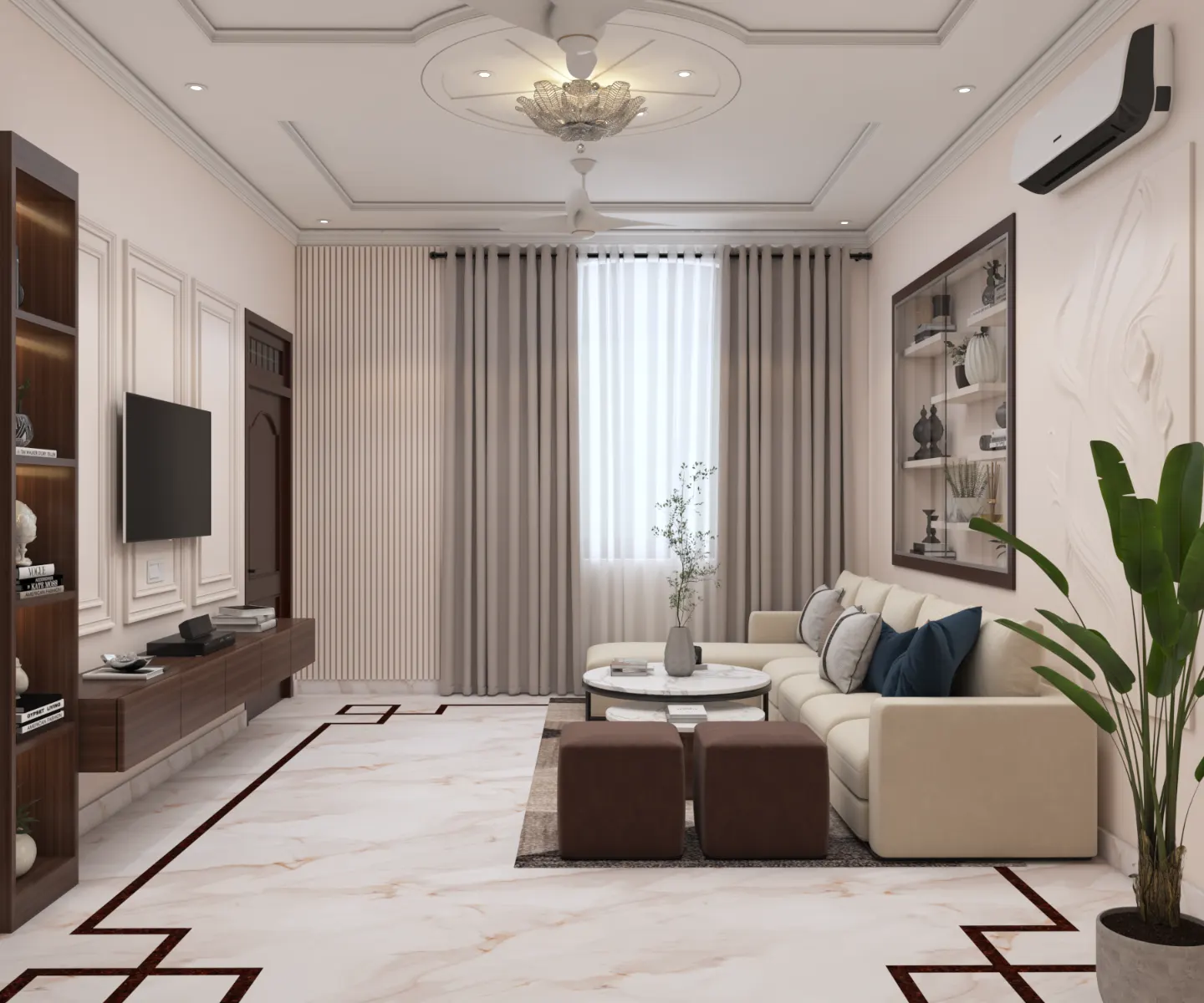 Mr. Rajesh Residence Interiors – Aashiyana - Luxury Architecture Project by Trygve Studio