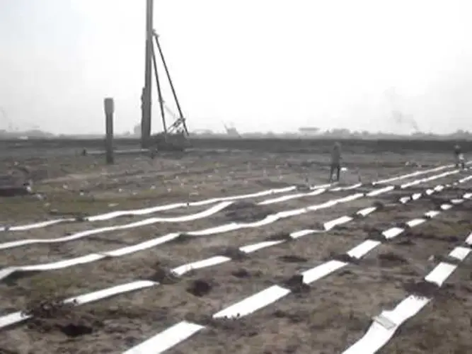 Công nghệ bấc thấm trong thi công và sản xuất