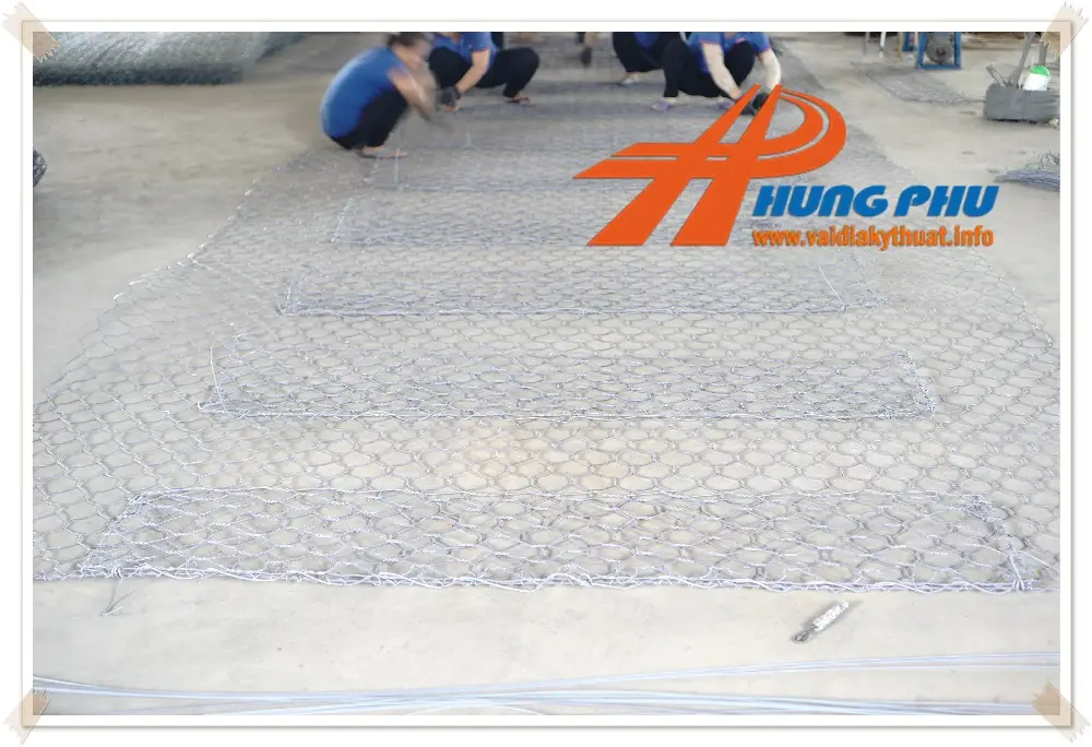 Định mức xếp rọ đá