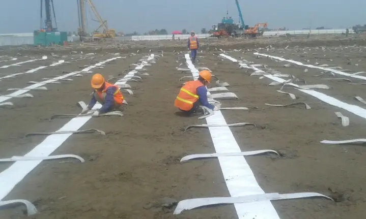 Thi công bấc thấm