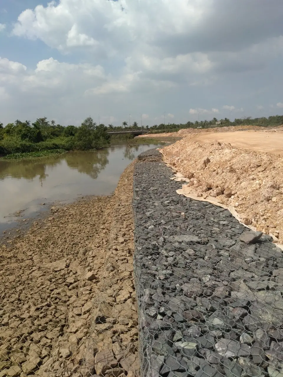 Rọ đá mạ kẽm bọc nhựa PVC