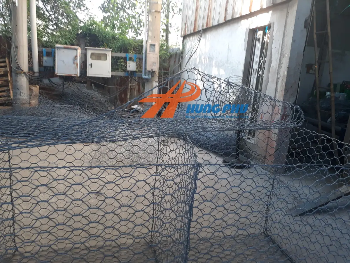 Thiết kế kè rọ đá