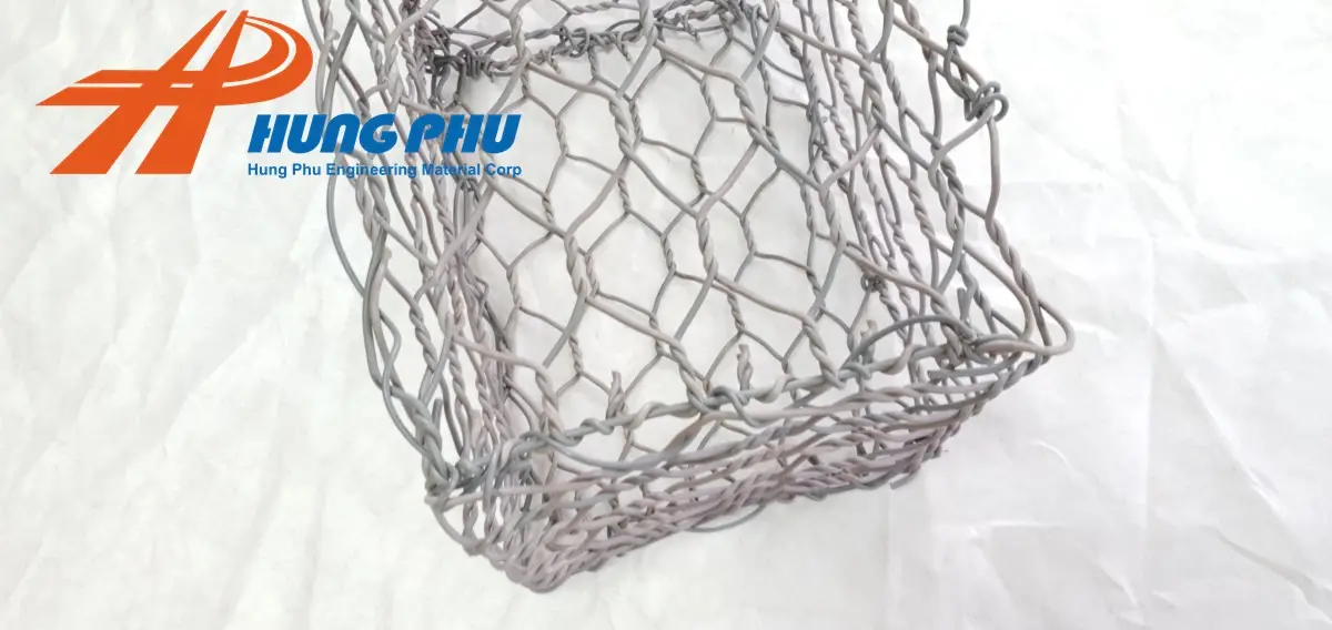 Rọ đá bọc nhựa PVC và chất lượng quyết định tuổi thọ công trình