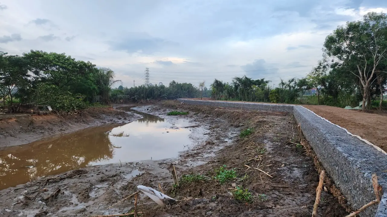 Rọ đá bọc nhựa PVC