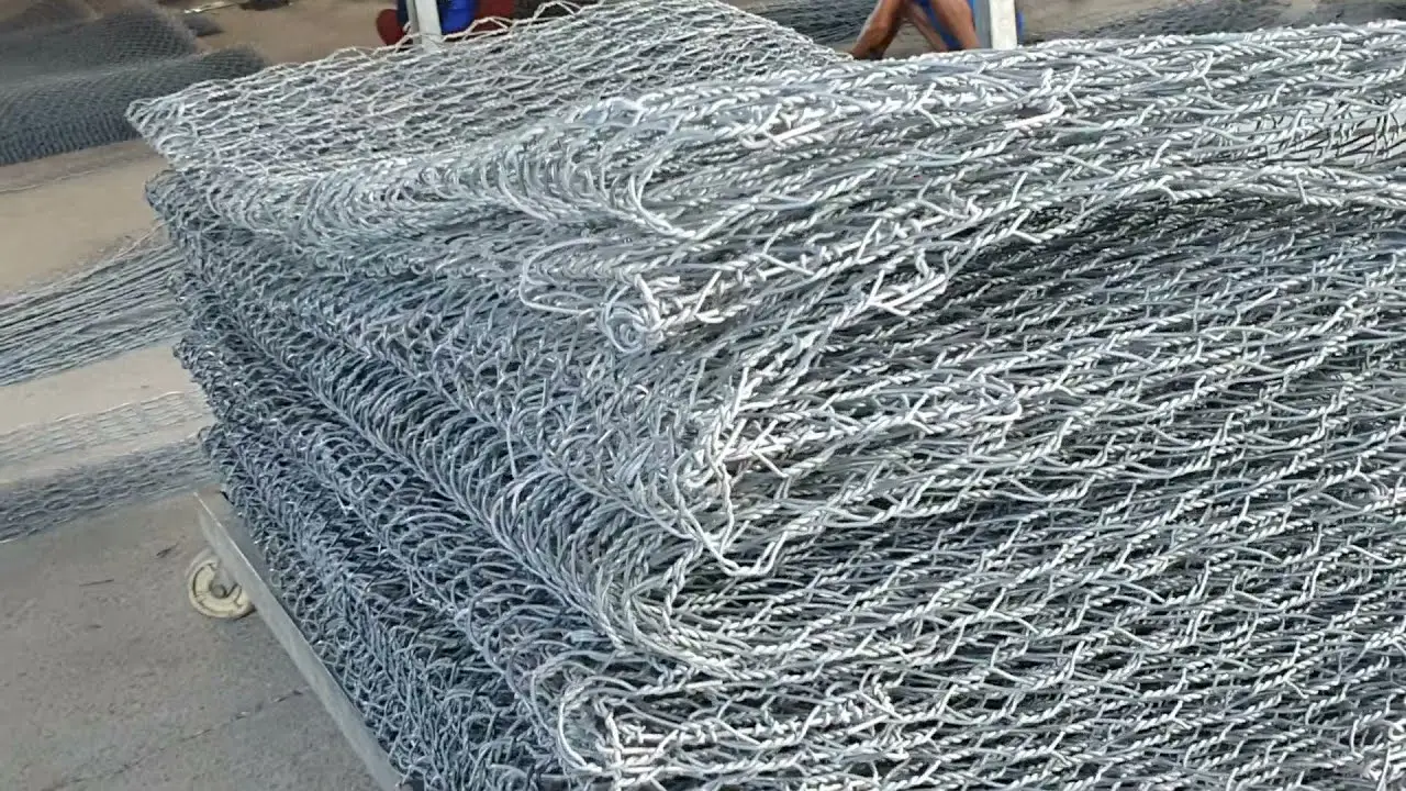 Rọ thảm đá trong công tác lót kênh mương thủy lợi và bảo vệ đê điều