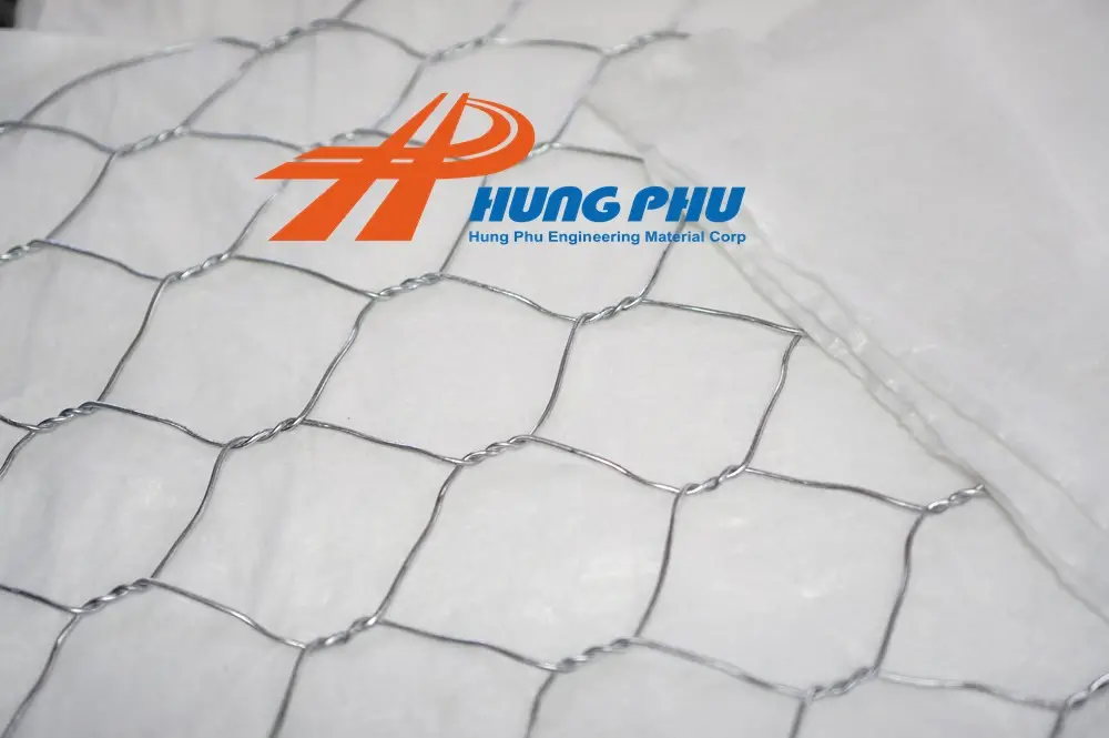 Rọ thép - Hay còn gọi là rọ đá lưới thép xoắn đôi, giải pháp kè mềm trong xây dựng tường chắn trọng lực