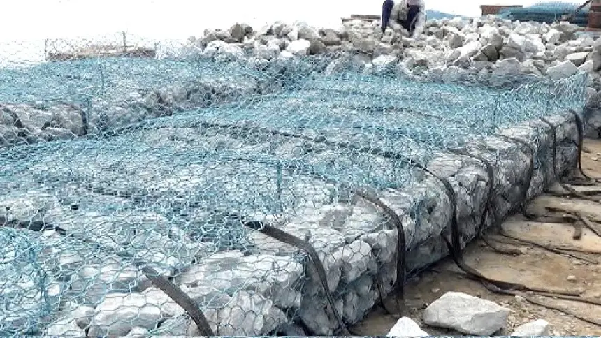 Thảm rọ đá Giải pháp chống xói mòn kênh mương thủy lợi và bảo vệ môi trường