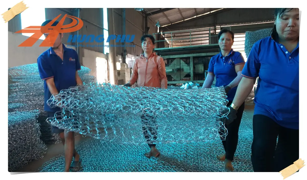 Báo giá rọ đá hộc - Nhà sản xuất Hưng Phú đảm bảo chất lượng cho công trình của bạn