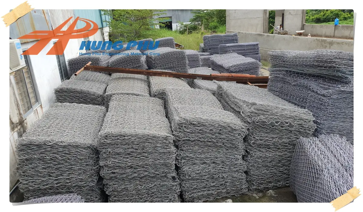 Báo giá rọ đá hộc - Nhà sản xuất Hưng Phú đảm bảo chất lượng cho công trình của bạn