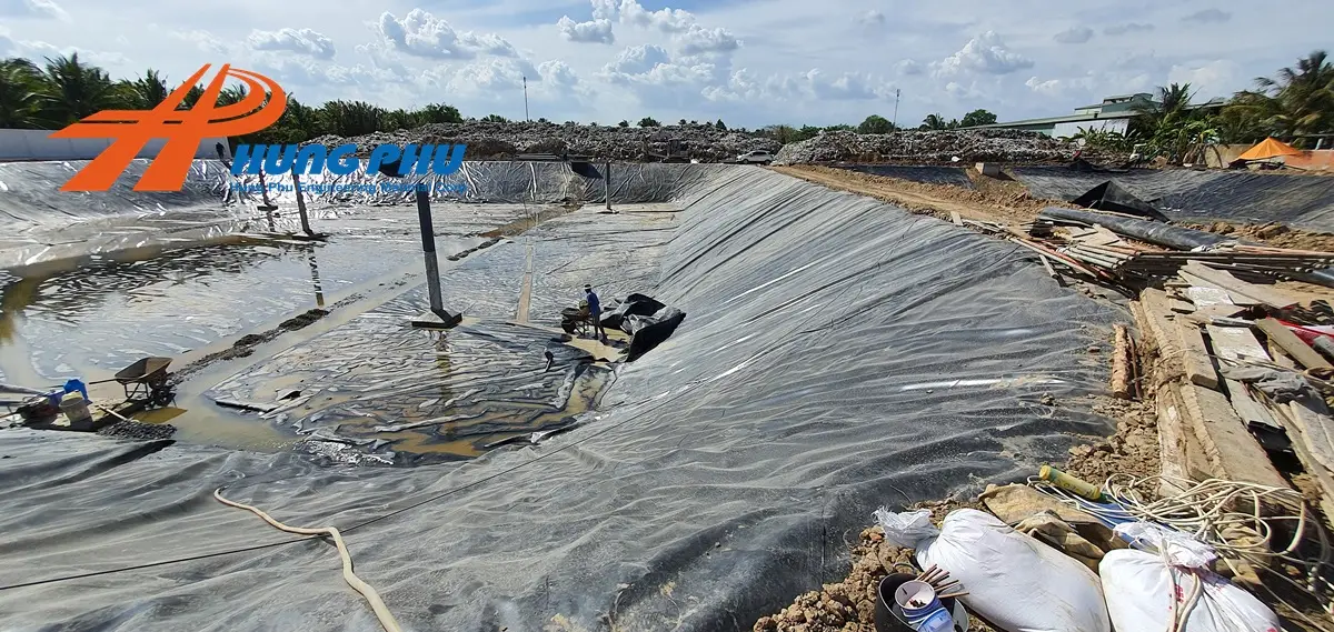 Màng chống thấm HDPE dày 1mm thương hiệu HSE thông dụng nhất năm 2024