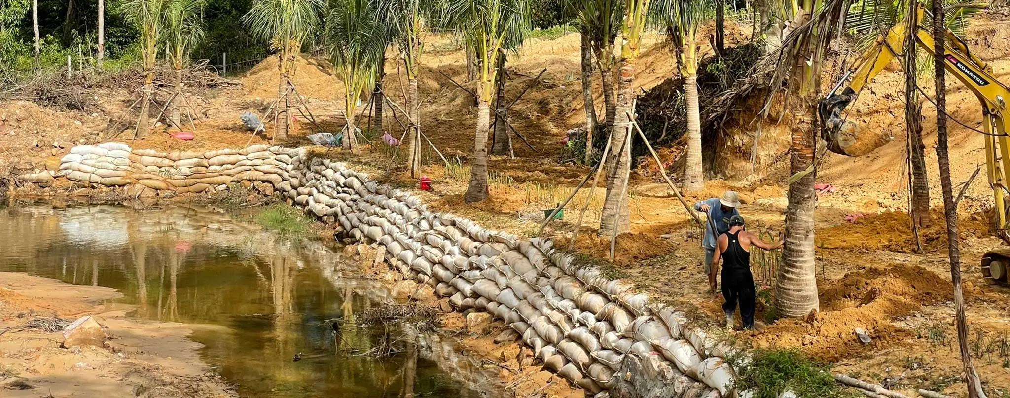 Túi vải địa kỹ thuật Geobag