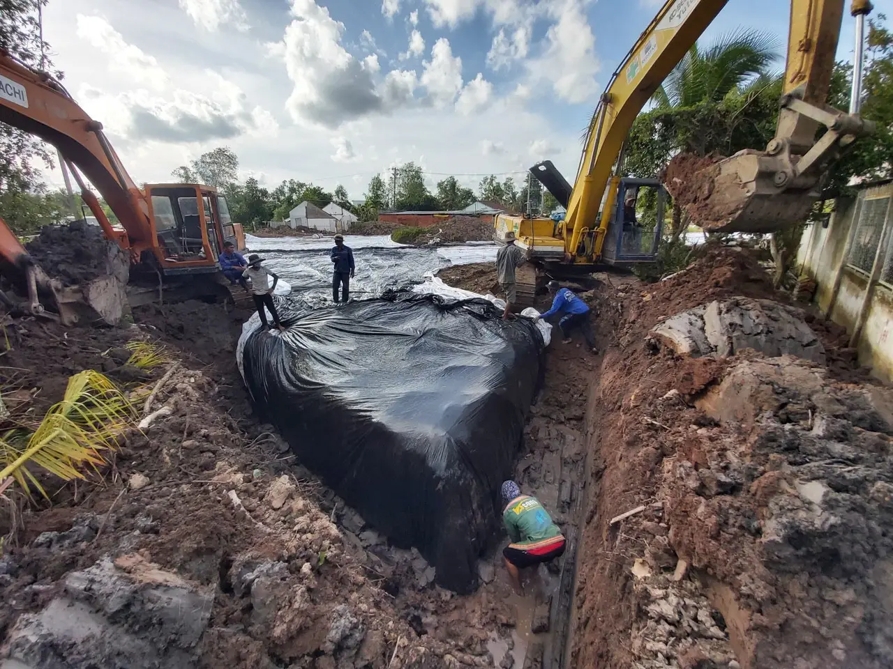 Vải địa kỹ thuật có tác dụng gì trong xây dựng hạ tầng giao thông ?