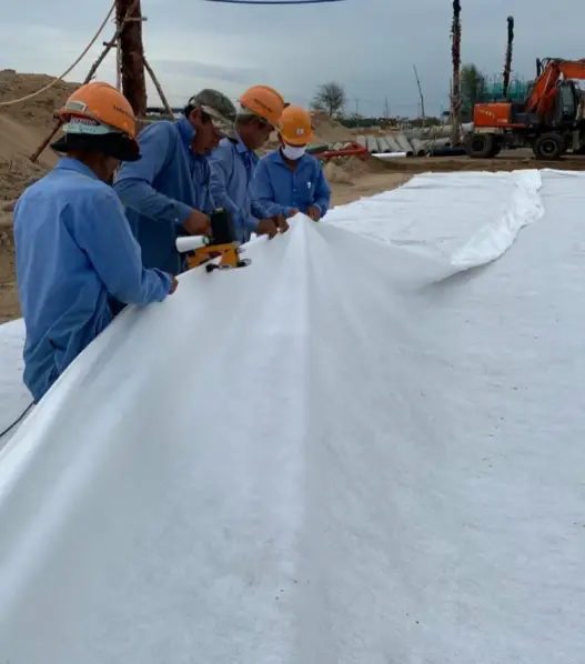 Vải địa kỹ thuật ART9 ứng dụng cho nông nghiệp và Thủy lợi