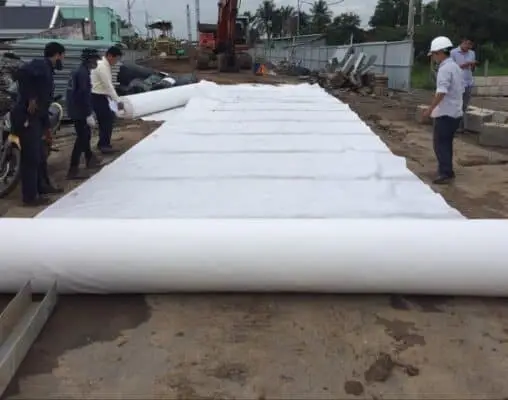 Vải địa kỹ thuật art 15 - Phổ biến ở những công trình kè mềm và kè cứng chống xói mòn